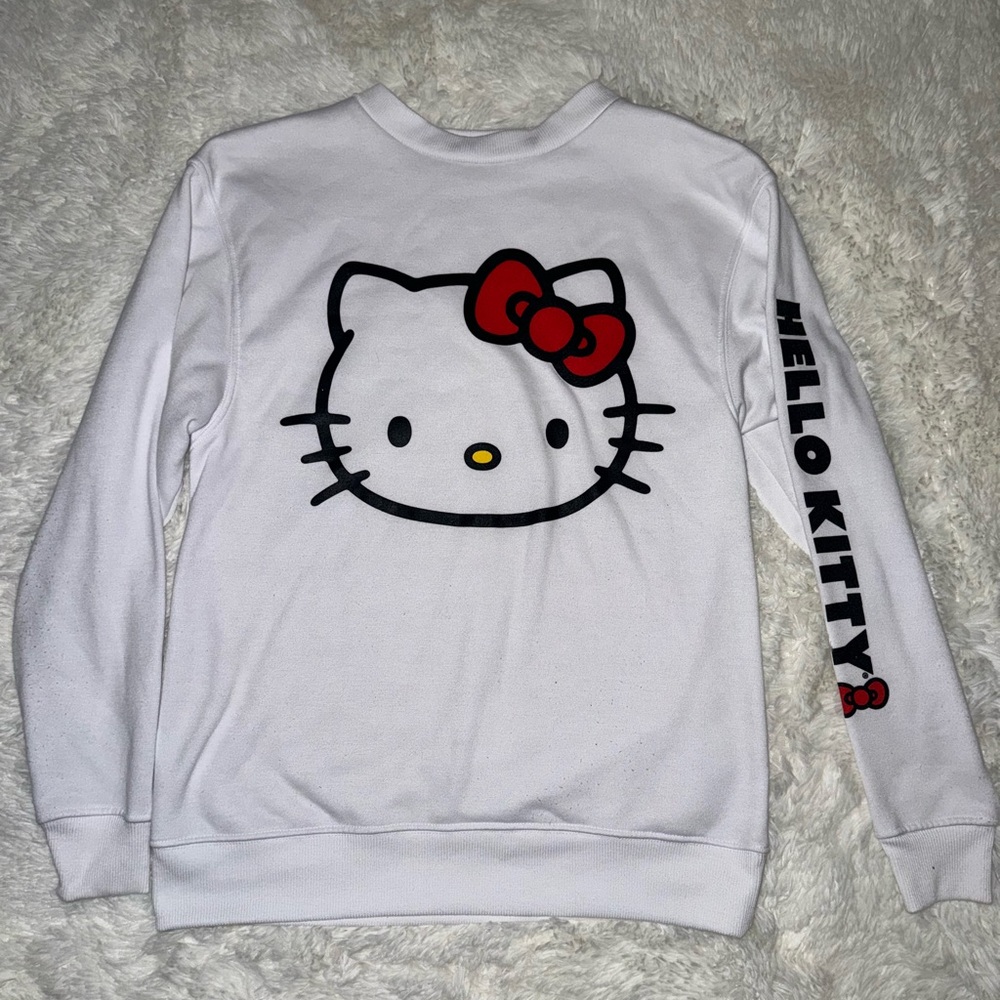 Hello Kitty White Sweatshirt